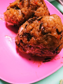 筍ご飯☆リメイク焼きおにぎり-レシピのメイン写真