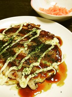 山芋いっぱいヘルシー簡単お好み焼き-レシピのメイン写真