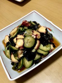 タコの酢の物-レシピのメイン写真