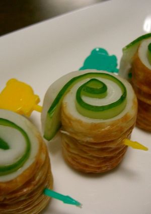 お弁当に！ちくわdeくるくる♪-レシピのメイン写真