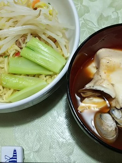 純豆腐風辛つけ麺-レシピのメイン写真
