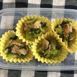チンゲン菜と豚バラのピリ辛ゴマ炒め