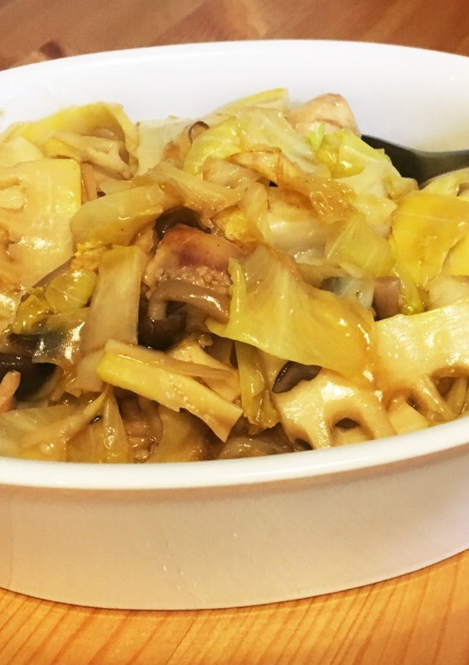 鶏肉とタケノコのオイスターソース炒め-レシピのメイン写真