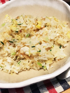 タケノコと鯛の和風チャーハン-レシピのメイン写真