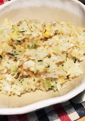 タケノコと鯛の和風チャーハン-レシピのメイン写真