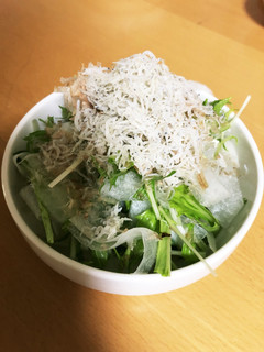 大根と水菜のサラダ-レシピのメイン写真