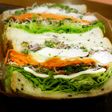 7種の野菜と恵那どりハムのサンドイッチ