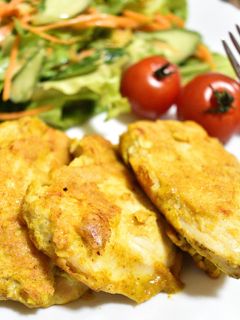 やわらか鶏胸肉のカレーピカタ-レシピのメイン写真