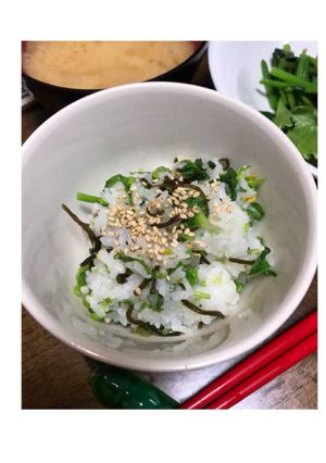 菜の花ご飯-レシピのメイン写真