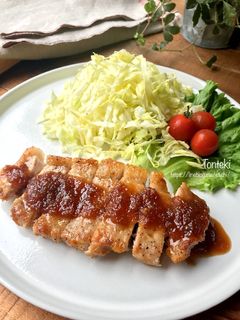 トンテキ風ジンジャーオニオンソース-レシピのメイン写真
