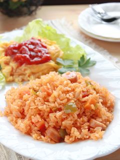 野菜ジュースで☆炊飯器おまかせピラフ-レシピのメイン写真