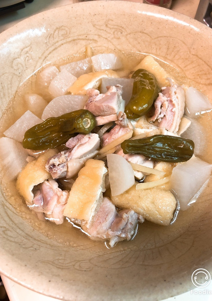 割烹白だしで！鶏と大根の簡単煮物-レシピのメイン写真