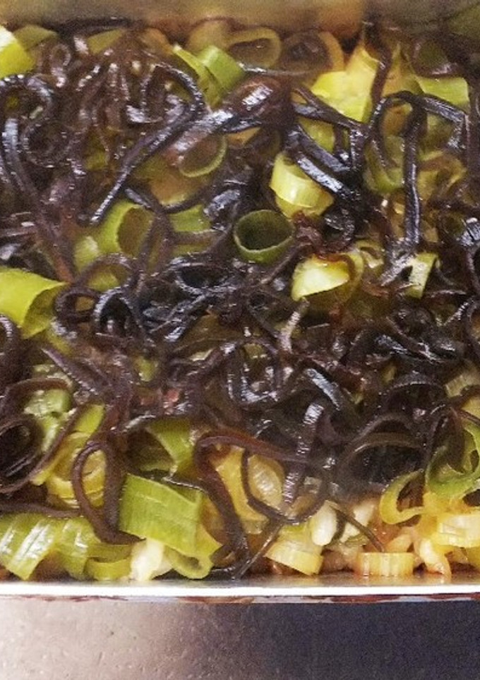 長ねぎと塩昆布の炊き込みご飯-レシピのメイン写真