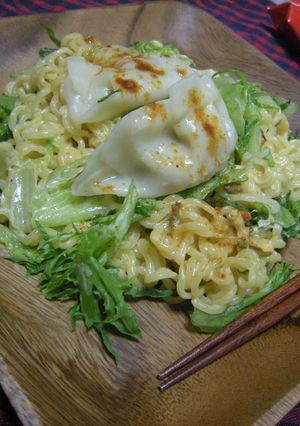 辛ラーメンでマヨ和えサラダー麺-レシピのメイン写真