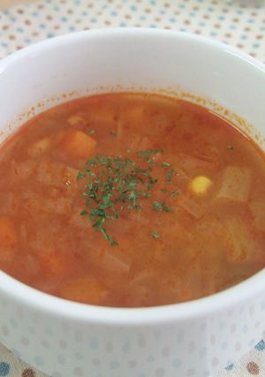 さつまいものミネストローネ-レシピのメイン写真