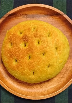 ふかふか♪カレーフォカッチャ-レシピのメイン写真