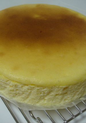 スフレチーズケーキ-レシピのメイン写真