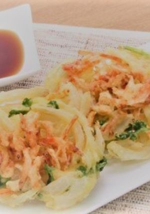 桜エビと新玉ねぎのかき揚げ-レシピのメイン写真
