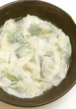 サラダ菜の水餃子-レシピのメイン写真