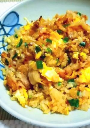 ふんわり玉子の豚キムチ炒飯-レシピのメイン写真