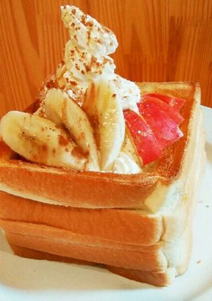 すぐ出来る贅沢⭐ハニーバタートースト-レシピのメイン写真
