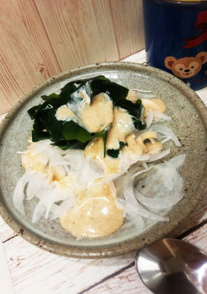 新玉ねぎと生わかめのサラダ-レシピのメイン写真