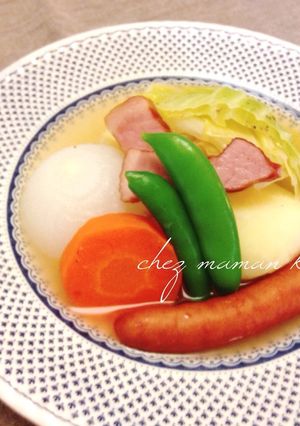 春野菜の鮮やかポトフ-レシピのメイン写真