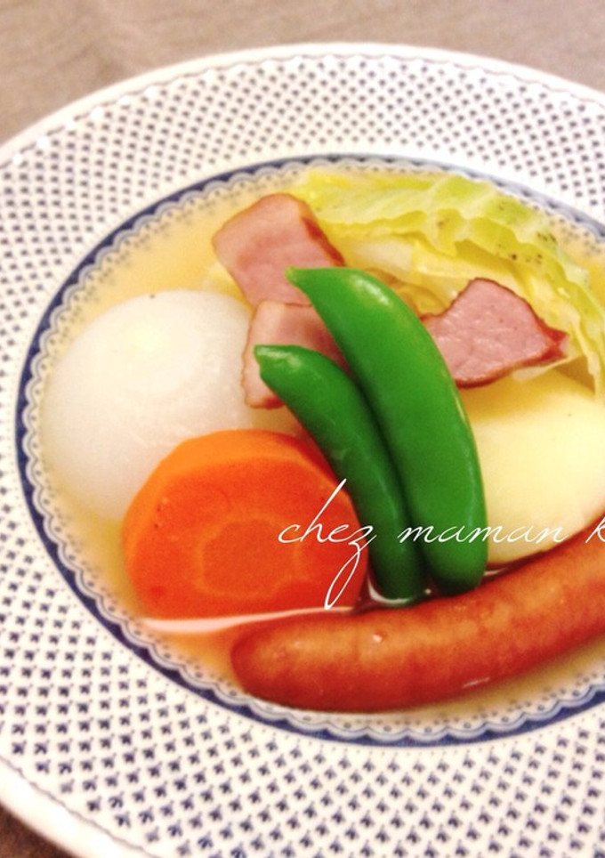 春野菜の鮮やかポトフ-レシピのメイン写真