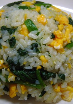 ♪ほうれん草チャーハン♪-レシピのメイン写真