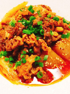 ♡圧力鍋で♡牛肉と大根の韓国風煮物♡-レシピのメイン写真