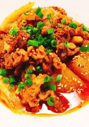 ♡圧力鍋で♡牛肉と大根の韓国風煮物♡-レシピのメイン写真