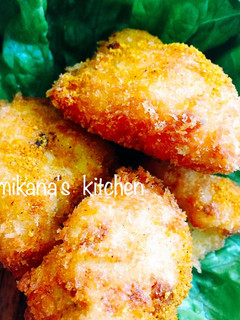 カリフラワーのフライ☆カレー塩をそえて♪-レシピのメイン写真