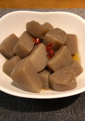 こんにゃくの煮物-レシピのメイン写真