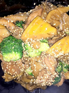 鶏肉、筍、舞茸、ブロッコリーの煮しめ-レシピのメイン写真