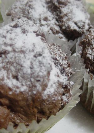プチヘルシー♪なダブルチョコマフィン-レシピのメイン写真