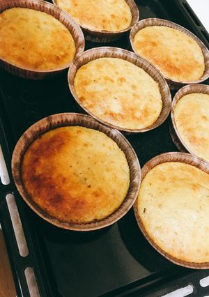 バナナカップケーキ（チアシード入り）-レシピのメイン写真