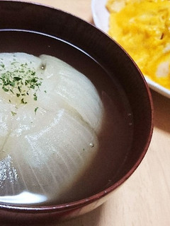 まるっと新たま コンソメスープ≦ФωФ≧-レシピのメイン写真