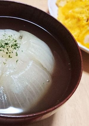 まるっと新たま コンソメスープ≦ФωФ≧-レシピのメイン写真