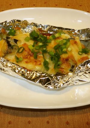 白身魚と茄子の味噌マヨチーズ焼き-レシピのメイン写真