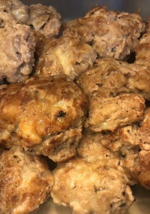 豚こまの梅チーズ焼き-レシピのメイン写真