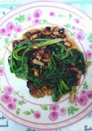 【胡麻油】行者にんにく炒め【バター】-レシピのメイン写真