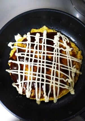 たまご焼でお好み焼き風!-レシピのメイン写真