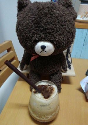ヨーグルトコーヒーフラペチ！-レシピのメイン写真