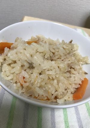 おでんの素で炊き込みごはん-レシピのメイン写真