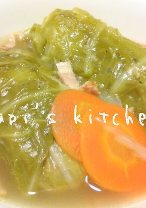 驚愕Σ(*ﾟДﾟ)隣のロールキャベツ♪-レシピのメイン写真