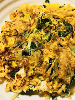 野菜しっかり☆スペイン風ニラ玉オムレツ-レシピのメイン写真