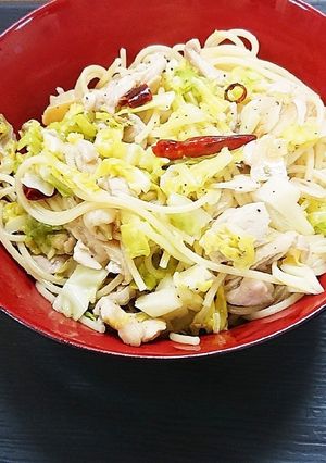 ラーメン風ペペロンチーノ-レシピのメイン写真