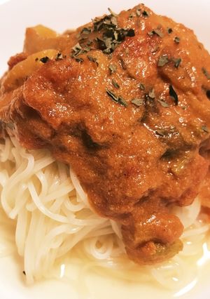 トマトパスタ風♡そうめん-レシピのメイン写真