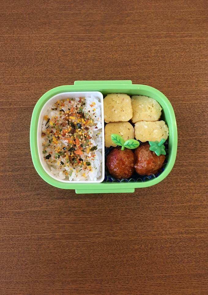 ☆お弁当初心者の幼稚園お弁当☆ ♡完食♡-レシピのメイン写真