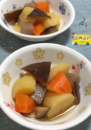 活力鍋で〜和風新じゃが煮〜(o˘◡˘o)-レシピのメイン写真